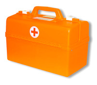 Комплект медицинский  для школьных автобусов (пластиковый чемодан)
